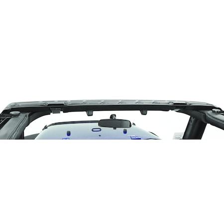 Bestop Windshield Channel For Jeep 2007-2018 Wrangler JK Black 55013-01